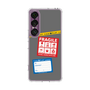 Slim Protection Case［ FRAGILE Stickers - Gray ］