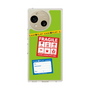 Slim Protection Case［ FRAGILE Stickers - Green ］
