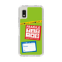 Slim Protection Case［ FRAGILE Stickers - Green ］