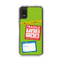 Slim Protection Case［ FRAGILE Stickers - Green ］