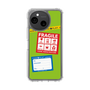 Slim Protection Case［ FRAGILE Stickers - Green ］