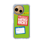 Slim Protection Case［ FRAGILE Stickers - Green ］