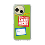 Slim Protection Case［ FRAGILE Stickers - Green ］