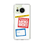 Slim Protection Case［ FRAGILE Stickers - White ］