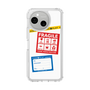 Slim Protection Case［ FRAGILE Stickers - White ］