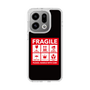 Slim Protection Case［ FRAGILE Sticker - Black ］