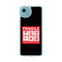 Slim Protection Case［ FRAGILE Sticker - Black ］