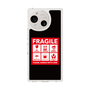 Slim Protection Case［ FRAGILE Sticker - Black ］