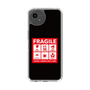 Slim Protection Case［ FRAGILE Sticker - Black ］