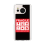 Slim Protection Case［ FRAGILE Sticker - Black ］