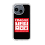 Slim Protection Case［ FRAGILE Sticker - Black ］