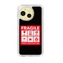 Slim Protection Case［ FRAGILE Sticker - Black ］