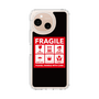 Slim Protection Case［ FRAGILE Sticker - Black ］