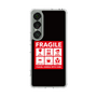 Slim Protection Case［ FRAGILE Sticker - Black ］