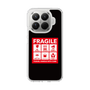 Slim Protection Case［ FRAGILE Sticker - Black ］