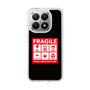 Slim Protection Case［ FRAGILE Sticker - Black ］
