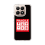Slim Protection Case［ FRAGILE Sticker - Black ］