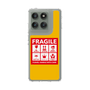 Slim Protection Case［ FRAGILE Sticker - Yellow ］