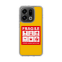 Slim Protection Case［ FRAGILE Sticker - Yellow ］