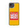 Slim Protection Case［ FRAGILE Sticker - Yellow ］