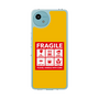 Slim Protection Case［ FRAGILE Sticker - Yellow ］