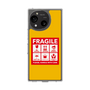 Slim Protection Case［ FRAGILE Sticker - Yellow ］