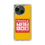 Slim Protection Case［ FRAGILE Sticker - Yellow ］