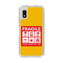 Slim Protection Case［ FRAGILE Sticker - Yellow ］