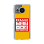 Slim Protection Case［ FRAGILE Sticker - Yellow ］