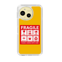Slim Protection Case［ FRAGILE Sticker - Yellow ］