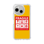 Slim Protection Case［ FRAGILE Sticker - Yellow ］