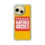 Slim Protection Case［ FRAGILE Sticker - Yellow ］
