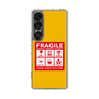 Slim Protection Case［ FRAGILE Sticker - Yellow ］