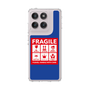 Slim Protection Case［ FRAGILE Sticker - Blue ］