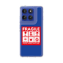 Slim Protection Case［ FRAGILE Sticker - Blue ］