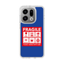 Slim Protection Case［ FRAGILE Sticker - Blue ］