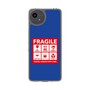 Slim Protection Case［ FRAGILE Sticker - Blue ］