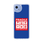 Slim Protection Case［ FRAGILE Sticker - Blue ］