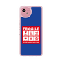 Slim Protection Case［ FRAGILE Sticker - Blue ］