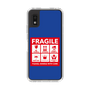 Slim Protection Case［ FRAGILE Sticker - Blue ］