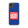 Slim Protection Case［ FRAGILE Sticker - Blue ］