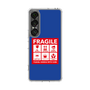 Slim Protection Case［ FRAGILE Sticker - Blue ］