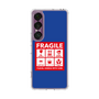 Slim Protection Case［ FRAGILE Sticker - Blue ］