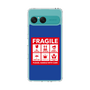 Slim Protection Case［ FRAGILE Sticker - Blue ］