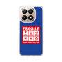 Slim Protection Case［ FRAGILE Sticker - Blue ］