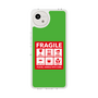Slim Protection Case［ FRAGILE Sticker - Green ］