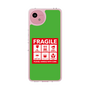 Slim Protection Case［ FRAGILE Sticker - Green ］