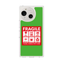 Slim Protection Case［ FRAGILE Sticker - Green ］