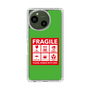 Slim Protection Case［ FRAGILE Sticker - Green ］