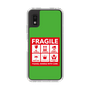 Slim Protection Case［ FRAGILE Sticker - Green ］